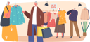 پیش‌نمایش فایل aged-people-doing-clothes-shopping-6500734 از پک افراد سالمندان