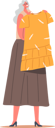 پیش‌نمایش فایل aged-woman-doing-clothes-shopping-6500737 از پک افراد سالمندان