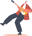 پیش‌نمایش فایل grandmother-rock-guitarist-playing-guitar-6500743 از پک افراد سالمندان