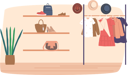پیش‌نمایش فایل garment-store-interior-6500719 از پک زیبایی و مد