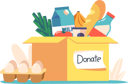 پیش‌نمایش فایل food-donation-box-6500855 از پک افراد با غذا