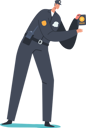 پیش‌نمایش فایل police-office-showing-police-badge-6501353 از پک تچنولوگیس
