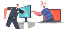 پیش‌نمایش فایل policeman-arresting-cyber-criminal-6501348 از پک تچنولوگیس