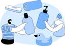 پیش‌نمایش فایل bathroom-equipments-6501898 از پک افراد خطی