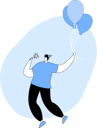 پیش‌نمایش فایل man-celebrating-birthday-6501917 از پک افراد خطی