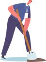 پیش‌نمایش فایل volunteer-digging-soil-with-shovel-6502018 از پک داوطلب‌ها
