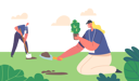 پیش‌نمایش فایل volunteer-planting-trees-6502011 از پک داوطلب‌ها