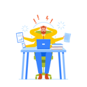 پیش‌نمایش فایل anxious-business-man-with-many-arms-sitting-at-laptop-in-office-doing-many-tasks-at-the-same-time-multitasking-skills-8512335 از پک افراد کسب و کار