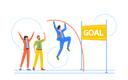 پیش‌نمایش فایل business-man-with-pole-jumping-over-barrier-reaching-the-goal-in-career-or-finance-8512341 از پک افراد کسب و کار