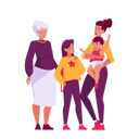 پیش‌نمایش فایل children-parent-and-grandparent-generations-together-8512408 از پک رابطه و ارتباط