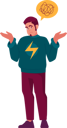 پیش‌نمایش فایل confused-male-character-8513386 از پک افراد
