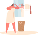 پیش‌نمایش فایل attractive-woman-wrapped-in-bath-towel-applying-cosmetics-8525215 از پک زن