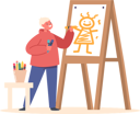 پیش‌نمایش فایل kid-draw-painting-8525873 از پک کودکان