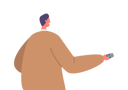 پیش‌نمایش فایل male-journalist-with-microphone-8526170 از پک کنفرانس پرِسس