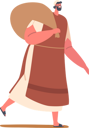 پیش‌نمایش فایل ancient-israelite-man-walking-in-journey-with-possessions-including-bag-over-shoulder-8526262 از پک ستوریس بیبلیکال