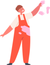 پیش‌نمایش فایل cute-little-child-with-dye-spots-on-clothes-painting-with-hands-on-wall-8526087 از پک عید پاک