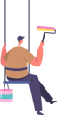 پیش‌نمایش فایل male-character-with-painting-roll-sitting-on-rope-swing-with-bucket-isolated-on-white-background-worker-does-renovation-8526086 از پک عید پاک