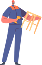 پیش‌نمایش فایل worker-male-wear-uniform-using-drill-assembling-wooden-chair-8845376 از پک کارگاه