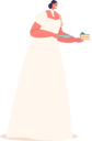 پیش‌نمایش فایل blushing-bride-with-wedding-cake-9241856 از پک عروسی