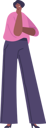 پیش‌نمایش فایل intelligent-black-woman-character-9241636 از پک ارز دیجیتال