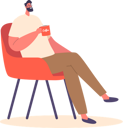 پیش‌نمایش فایل man-enjoying-cup-of-coffee-9241630 از پک ارز دیجیتال