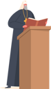 پیش‌نمایش فایل orthodox-priest-with-bible-in-hand-9600481 از پک شکل مذهبی