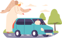 پیش‌نمایش فایل angel-protects-car-driver-on-the-road-9594901 از پک فرشته