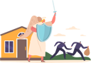 پیش‌نمایش فایل angel-safeguards-home-from-robbers-9594899 از پک فرشته
