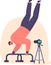 پیش‌نمایش فایل man-performing-a-handstand-exercise-9598923 از پک تناسب اندام
