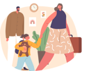 پیش‌نمایش فایل mother-and-child-walk-away-from-man-9952716 از پک افراد