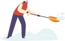 پیش‌نمایش فایل determined-man-diligently-shovels-snow-10036355 از پک افراد