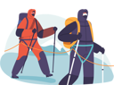 پیش‌نمایش فایل fearless-rock-climber-scale-towering-cliff-10036308 از پک ورزش‌های زمستانی