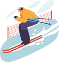 پیش‌نمایش فایل proficient-skier-tackles-a-rigorous-mountain-slalom-10036315 از پک ورزش‌های زمستانی