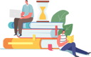 پیش‌نمایش فایل book-lovers-reading-book-4367636 از پک آموزش و پرورش
