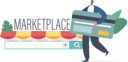 پیش‌نمایش فایل marketplace-of-online-shopping-4380456 از پک کسب و کار ۱