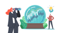 پیش‌نمایش فایل woman-looking-at-dragging-graph-growth-4380423 از پک کسب و کار ۱