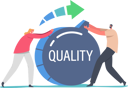 پیش‌نمایش فایل increase-quality-level-4380790 از پک کسب‌وکار ۳