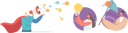 پیش‌نمایش فایل marketer-spread-knowledge-and-ideas-4380803 از پک کسب‌وکار ۳