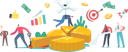 پیش‌نمایش فایل profit-share-4380855 از پک کسب‌وکار ۴
