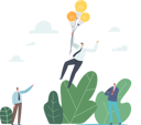 پیش‌نمایش فایل office-worker-with-creative-idea-to-success-4381690 از پک کسب‌وکار ۵