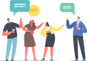 پیش‌نمایش فایل people-communicating-during-coffee-break-4381702 از پک کسب‌وکار ۵