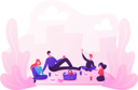 پیش‌نمایش فایل family-picnic-outdoors-during-covid19-pandemic-4393887 از پک غذا و نوشیدنی ۳