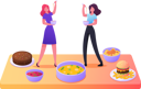 پیش‌نمایش فایل female-tasting-food-dishes-4393852 از پک غذا و نوشیدنی ۳
