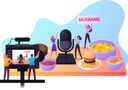 پیش‌نمایش فایل food-mukbang-broadcasting-4393883 از پک غذا و نوشیدنی ۳