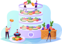 پیش‌نمایش فایل male-and-female-cooking-on-double-boiler-healthy-vitamin-food-4393858 از پک غذا و نوشیدنی ۳