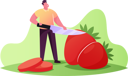 پیش‌نمایش فایل man-cutting-strawberry-4393854 از پک غذا و نوشیدنی ۳