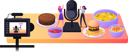 پیش‌نمایش فایل mukbang-broadcasting-4393884 از پک غذا و نوشیدنی ۳
