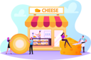 پیش‌نمایش فایل people-visiting-cheese-shop-4393849 از پک غذا و نوشیدنی ۳