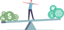 پیش‌نمایش فایل balancing-on-huge-seesaw-with-different-values-time-4387852 از پک کسب و کار و امور مالی ۱