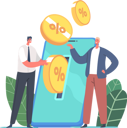 پیش‌نمایش فایل mobile-savings-account-4383189 از پک فناوری‌ها ۳